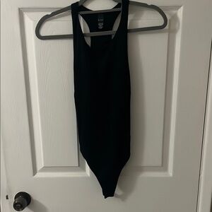 Victoria secret XS Black Sleeveless Bodysuit